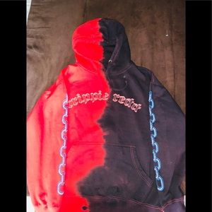 trippie redd tie dye hoodie